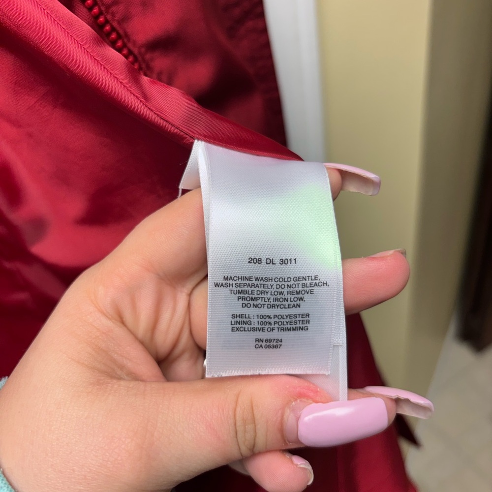 Pacific Trail Women’s Red Hooded Utility Coat Jacket Size M - Picture 8 of 10